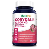 누사퓨어 NusaPure Corydalis 코리달리스 현호색 10000mg 180캡슐 2팩