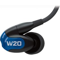 Westone 웨스톤 W20 듀얼 드라이버 트루핏 이어폰 with MMCX 오디오 및 블루투스 케이블, 기본