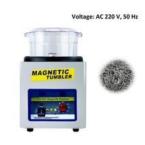 자석 보석 바렐기 바렐 연마 광택기 2000rpm 자기 텀블러 금색과 은색 액세서리에 대 한 작은 기계 금속 연 삭 도구 청소, 220v