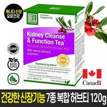 건강한 신장기능 7종 복합 허브티 120g 신장영양제 신장건강캐나다 생산 직발송/캐나다 식약청 GMP NPN인증