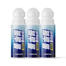 아쿠아쿨 블루롤 COOL 쿨다운 리커버리, 100ml, 3개