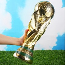 월드컵트로피 카타르 축구 월드컵 우승 트로피 모형, 21cm[속이 꽉 찬 버전(무거움)]