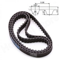 기계 호환 타이밍 벨트 1-20PCS XL90 94 96 100 102 110 116 118 120 126 130 폐쇄 루프 고무 5.08mm 피치 XL 동기 10mm 너비, XL130, 10pcs