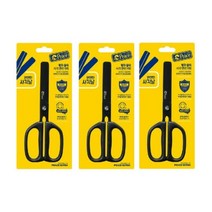 피스코리아 사각 안전 가위, 블랙, 15개