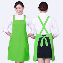 앞치마 간병인 요양보호사 의원 홀서빙 애견샵 AE137, FREE, AE137살구색