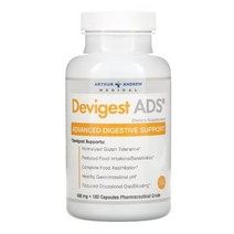 Arthur Andrew Medical Amylase 아밀레이스 Protease 단백질분해 효소 Bromelain 브로멜라인 Potassium 칼륨 칼슘 400 mg 180 캡슐