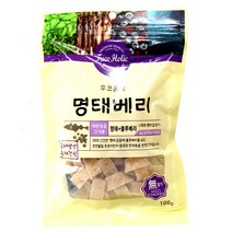 후코홀릭 천연물질 후코이단 함유 반려동물간식 져키, 1개, 명태베리100g