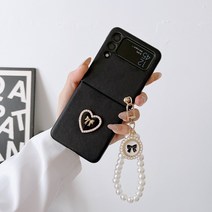 진주리본 키링 SET 제트플립 케이스 z플립4 z플립3 삼성 갤럭시