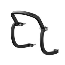DJI 호환 짐벌 범퍼 보호 바 카메라 가드 프로텍터 FPV 콤보 드론 acv용 충돌 방지 알루미늄 합금, 01 Black