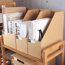 수납정리함 크래프트 종이 보관 박스 오피스 데스크탑 폴더 선반 데이터 상자 트리플 시트 바구니 크리 에이 티브 a4 책 열 정리수납장, 4. 3단 서랍-밝은 녹색