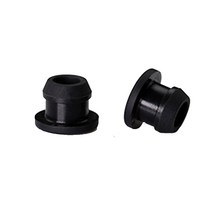 2.5mm-14mm T 형 플러그 커버 스냅 온 가스켓 블랭킹 엔드 씰 스톱퍼 블랙 솔리드 실리콘 고무 캡, 03 A 3.5mm_01 Black_01