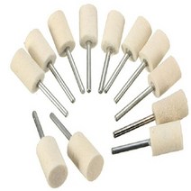 양모추/ 양모추지석 추양모 빠우 광택 폴리싱, ￠4-15 (샹크3mm)