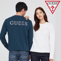 게스 MM3K9447 유니 등판 게스로고 CP쭈리 맨투맨