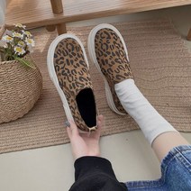 레오파드 호피무늬 패션 운동화 슬립온 스니커즈 MMA