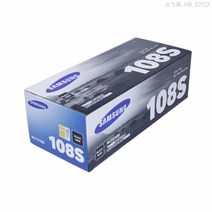 삼성 ML 2241 정품토너 검정 1500매(MLT-D108S), 1개