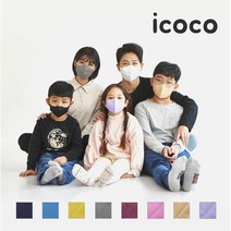 아이코코 마스크 국산 KC인증 컬러에디션 새부리형 성인 특 대형 25매, 특대형, 스카이블루