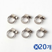 호스반도 호스밴드대 튼튼한 호스 조임밴드 16mm 6개입x20개 호스조임밴드, 상세페이지 참조