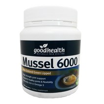 Good Health 굿헬스 초록입홍합 6000mg 300캡슐, 1팩