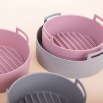 에어플라이 포트 에어플라이어 실리콘 전자레인지 용기, 로즈핑크-L(대형190×60mm)3.5~5L