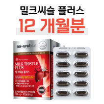 밀크씨슬 플러스 실리마린 밀크시슬 하루 1알 비타민B 엽산 아연 어머니 아버지 온가족 청소년 대학생 수험생 직장인 회사원 주부 엄마 아빠 할아버지 할머니 중장년층 노년층, 6박스, 1000mg x 60캡슐 (하루 1캡슐)