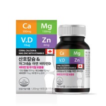 힐링팩토리 칼슘 마그네슘 아연 비타민 기능성 종합 영양제 180정 2개