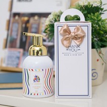 웨딩답례품 프리미엄 르소메 핸드워시 1p 웨딩 결혼 손세정제 고희 회갑 개업 돌답례품, 화이트상자, 20개이하(라벨미포함), 완포장(20개이상라벨동봉)