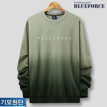 블루포스 코리아 남여공용 헨트 기모 맨투맨 빅사이즈 남자티셔츠 단체복 커플티 긴팔티셔츠