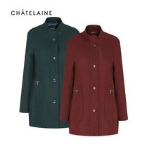 [샤트렌] [롯데홈쇼핑 혜택][정상가 357 000]모직 하프 자켓