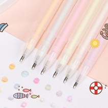 글루펜 다꾸용품 풀 펜형접착제 글루스틱 인스 붙이기 다이어리꾸미기 다꾸용, 리필심-화이트