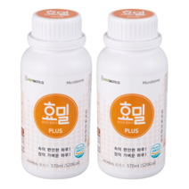 효밀 [효밀]+[유산균발효식 플러스], 2개입, 570ml