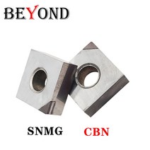 저렴한 BEYOND-다이아몬드 CBN SNMG SNMG120404 2V 4V 고경도 커터 질화 붕소 선반 터닝 도구 CNC, 02 SNMG120404-2V_01 1pcs