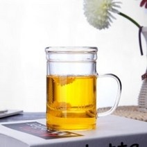 [로하티]루나 내열유리 티머그 400ml 유리머그컵, 상세 참조
