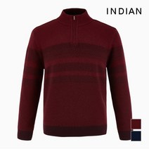 인디안 INDIAN 조직감 솔리드 방풍 집업 사선배색 하프터틀_MITBHWWA401