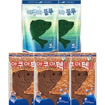 [무료배송]아쿠아 베스트 커플3 총5개 (아쿠아텍2 3개+블루 2개) 떡밥 어분 글루텐 집어제