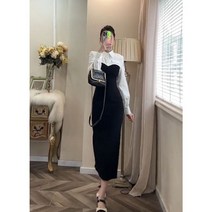 봄 원피스 결혼식하객룩 77사이즈 상견례옷차림 빅사이즈 돌잔치엄마원피스 부모님