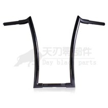 할리데이비슨 소프테일 튜닝 파츠 25MM (1인치) 블랙 전자식 핸들바, 16인치, 1개