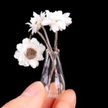 미니어처 마이크로 꽃병 미니 유리병 화병 GS0600664A, 단품, 단품
