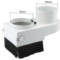 목공집진기 먼지흡입기 이동식 산업용 스핀들 커버 수집기 직경 진공 후드 모터 밀링, 80mm 집진기, 02 80mm Dust Collector