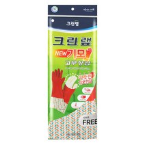 크린랲 기모 고무장갑 대, 6개, 대(L)