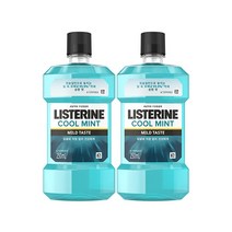 리스테린 쿨민트 마일드 구강청결제, 250ml, 2개
