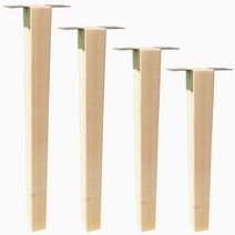 테이블 원목다리 책상 나무기둥, 70cm, 철물보강형