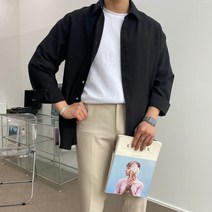 이브컴퍼니 11컬러 남자 여름 부드러운 오버핏 린넨 셔츠 남방 (2627)