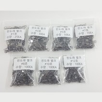 핀도래 벌크 바다 민물 낚시 채비소품, 1개