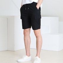 메인클라드 로열스판 카고 밴딩 반바지 카고바지 카고반바지(ENRE3)