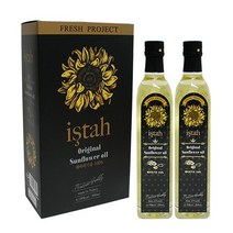터키산 프리미엄 해바라기씨유 500ml 유리병 2P 선물세트