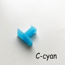 보석 십자수 도구 펜 트레이 레인보우 트레이 스토퍼 diy 5d 자수 크로스 스티치, 9개, c 시안