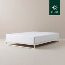 트리샤 침대 프레임 화이트 (킹), 단품