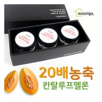 [우리가스토리] 20배농축 칸탈로프 멜론 분말 가루 3구 선물세트, 상세 설명 참조