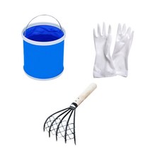 해루질 장비 세트 갯벌체험 조개 바지락 캐기 잡이 호미 2개 조과통 커플 가족 어린이, 상품선택, 3-해루질체험-세트3