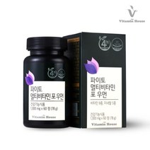 비타민하우스 파이토 멀티비타민 포우먼 1 300 mg x 60정